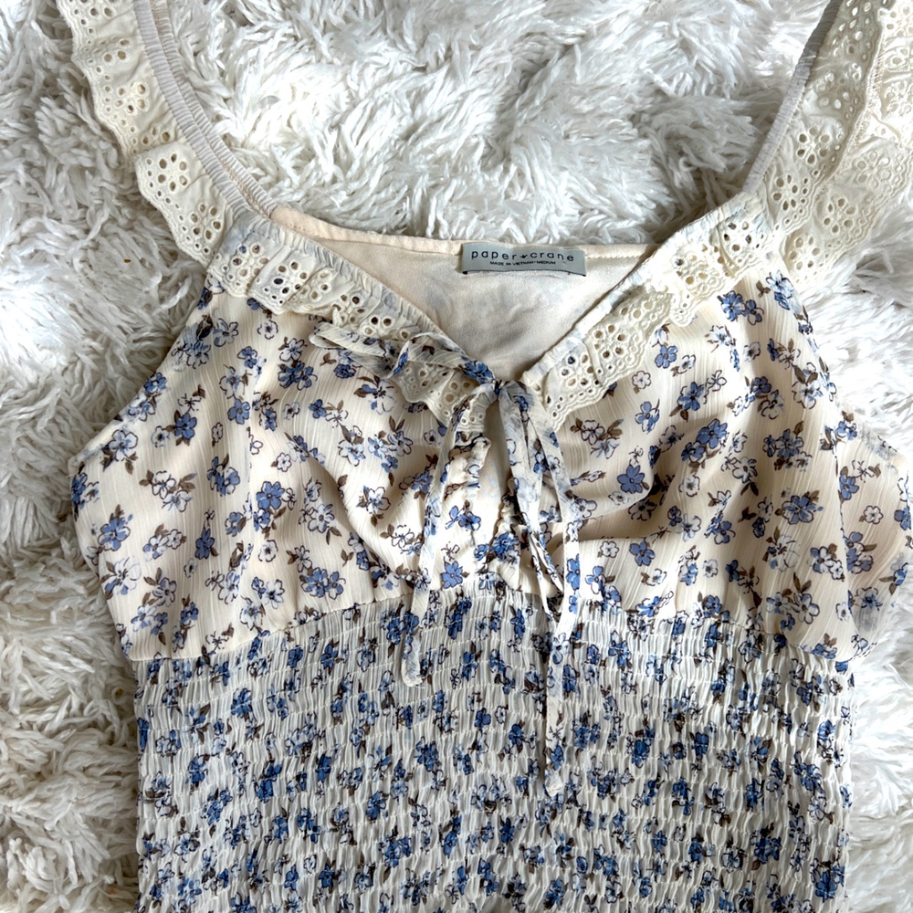 Milkmaid top flower top